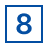 icon number eight image
